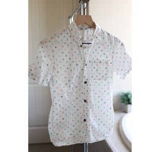 BOYS short sleeve button up